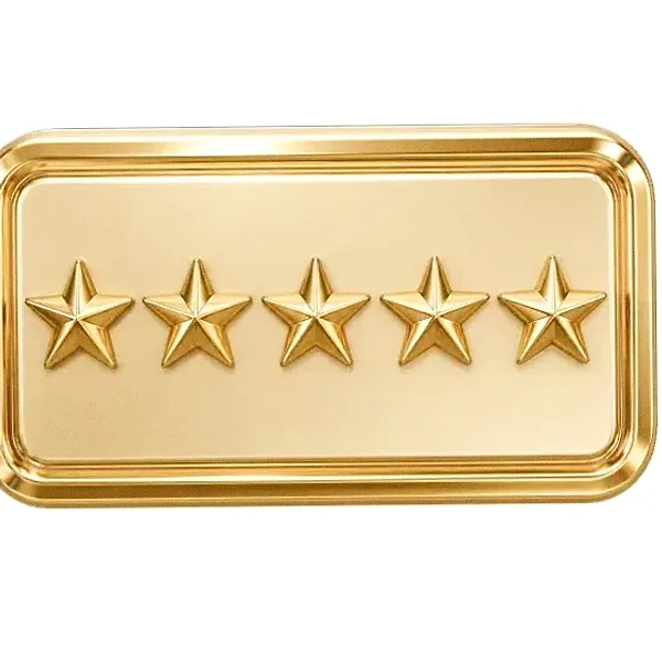 Five-star rating plaque — Casino Tucan