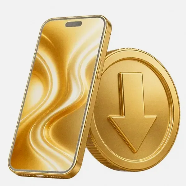 Smartphone and coin — Casino Tucan