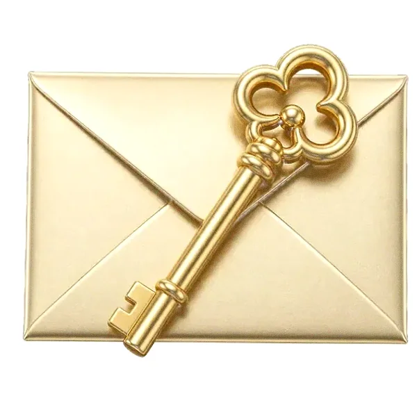 Key on envelope — Casino Tucan