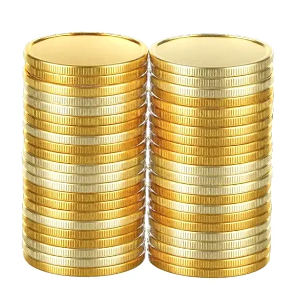 Coin stacks — Casino Tucan