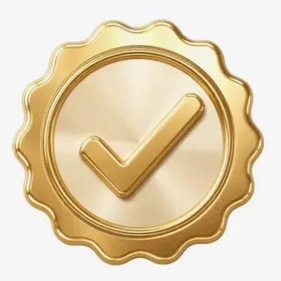 Checkmark badge — Casino Tucan