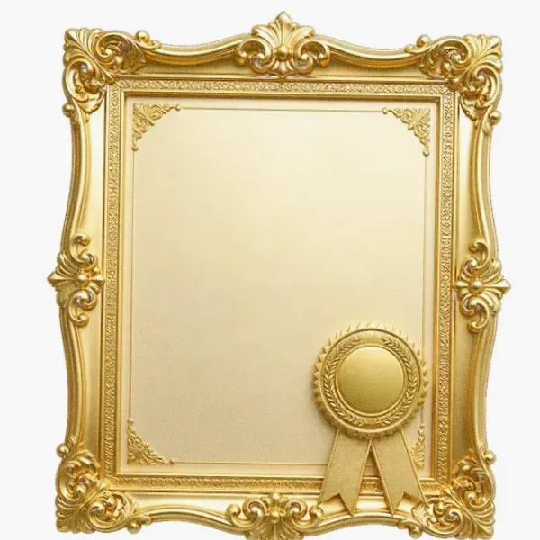 Framed certificate — Casino Tucan