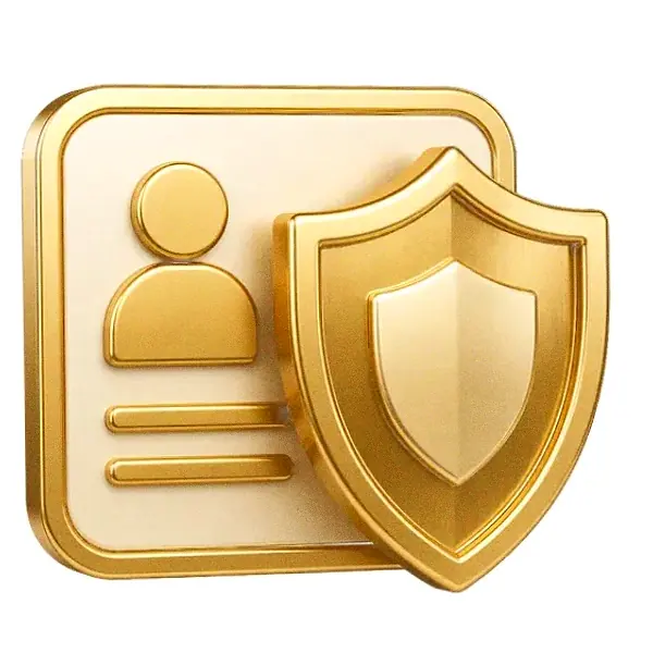 Shield and id card — Casino Tucan