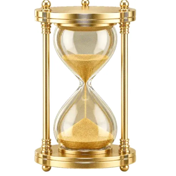 Hourglass timer — Casino Tucan