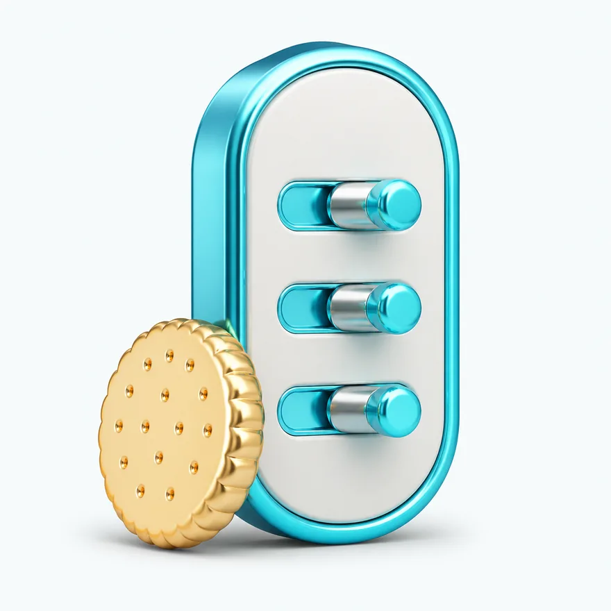 Biscuit with toggle panel — Casino Tucan