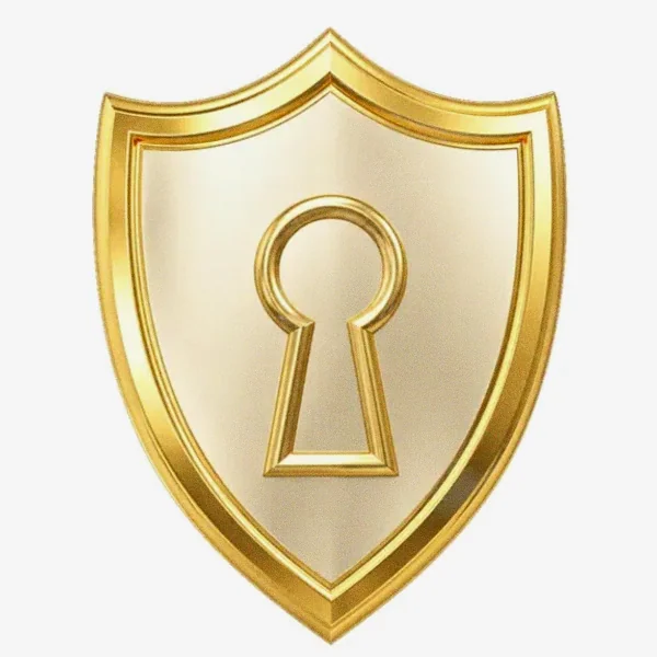 Shield with keyhole — Casino Tucan