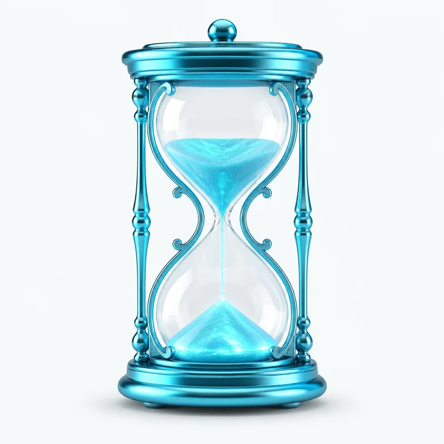 Ornate hourglass — Casino Tucan