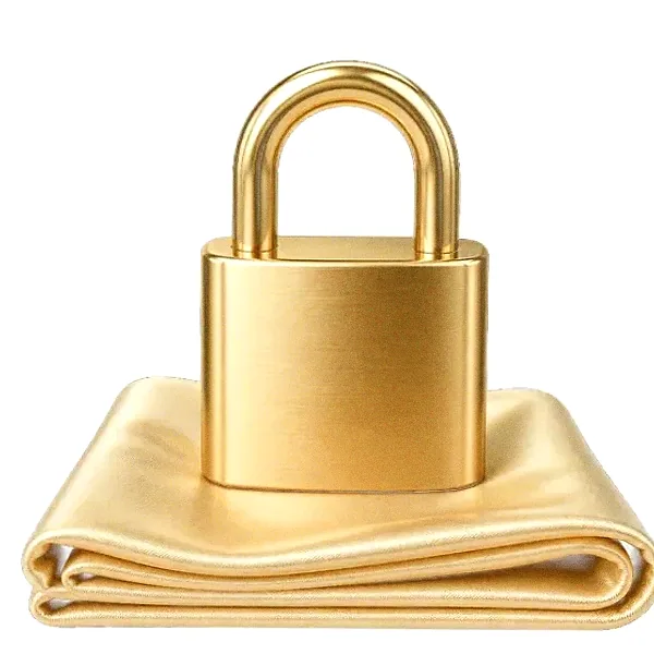Padlock on folded cloth — Casino Tucan