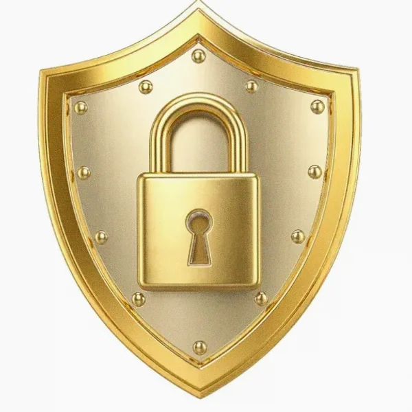 Shield with padlock — Casino Tucan
