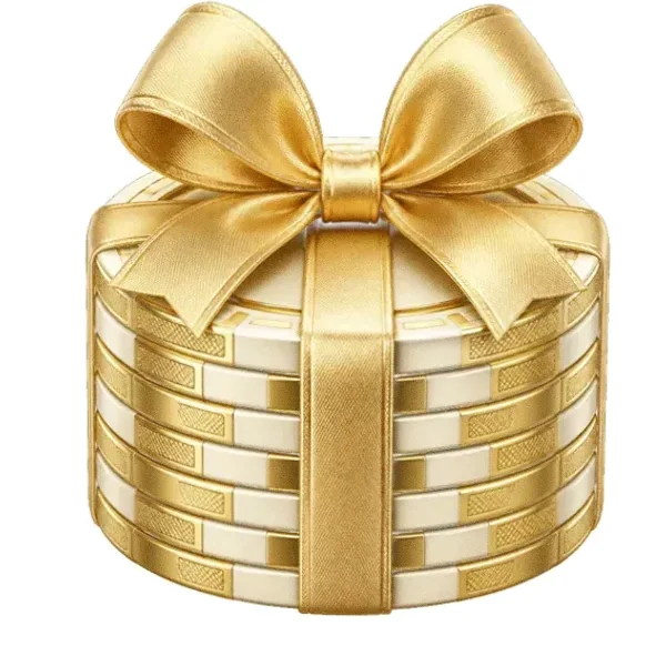 Poker chip gift — Casino Tucan