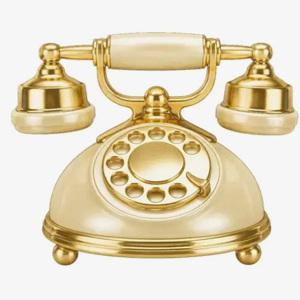 Vintage rotary telephone — Casino Tucan